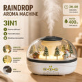 Humidificateur Pluie Déco 400ml — Veilleuse & Diffuseur Brume Maison