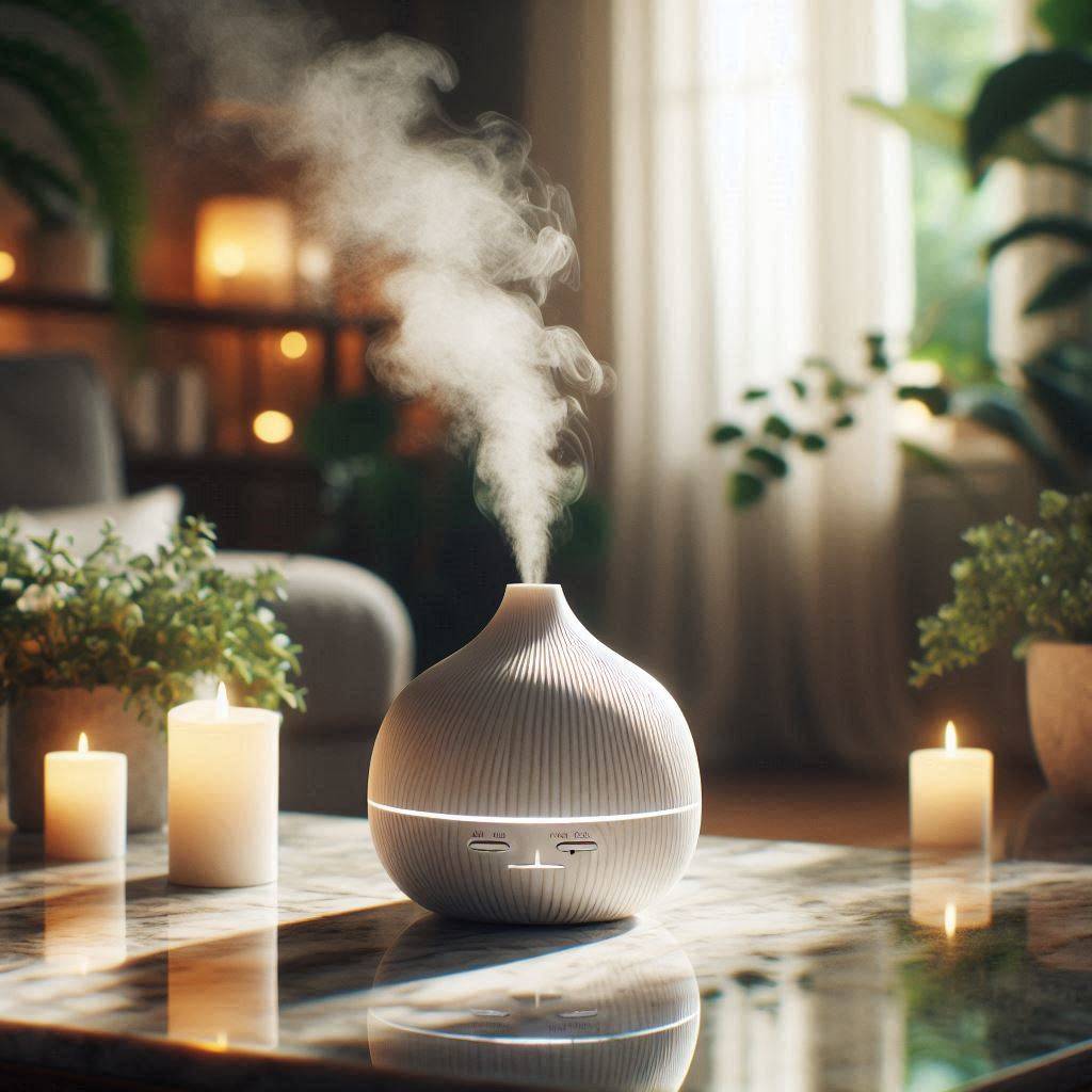Diffuseur huiles essentielles brume silencieuse — Bien-être intérieur | Luméra