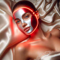 Masque LED Visage Pro — Femme peau lumineuse anti-âge | Luméra