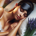 Masque Yeux Chauffant — Femme relaxation sommeil profond | Luméra